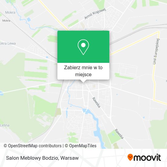 Mapa Salon Meblowy Bodzio