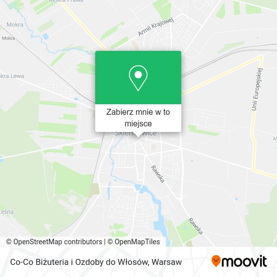 Mapa Co-Co Biżuteria i Ozdoby do Włosów