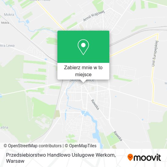 Mapa Przedsiebiorstwo Handlowo Uslugowe Werkom