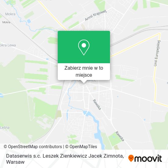 Mapa Dataserwis s.c. Leszek Zienkiewicz Jacek Zimnota