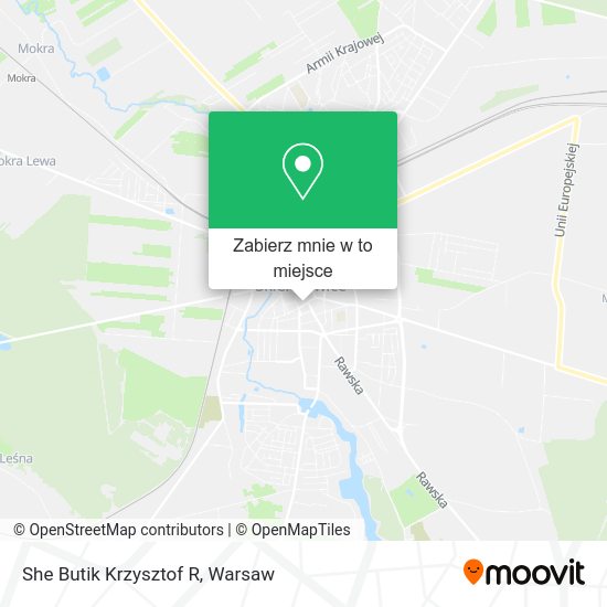 Mapa She Butik Krzysztof R