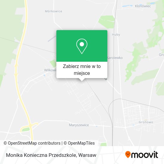 Mapa Monika Konieczna Przedszkole