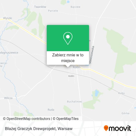 Mapa Błażej Graczyk Drewprojekt