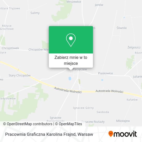 Mapa Pracownia Graficzna Karolina Frajnd