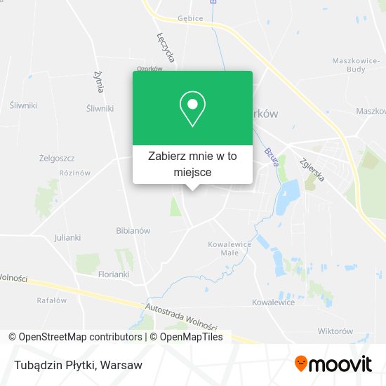 Mapa Tubądzin Płytki