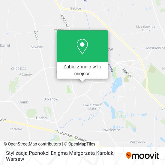 Mapa Stylizacja Paznokci Enigma Małgorzata Karolak