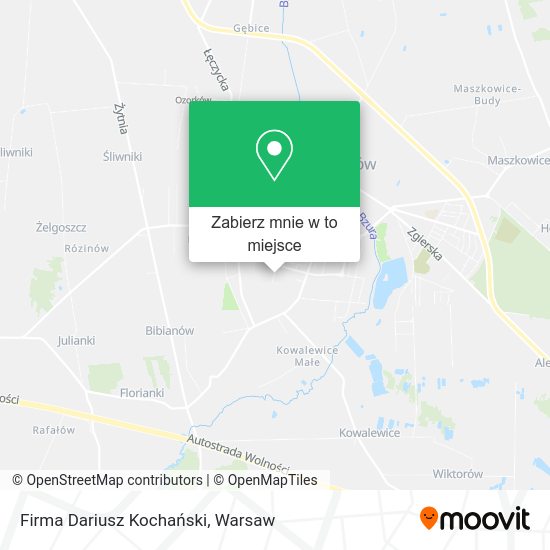 Mapa Firma Dariusz Kochański