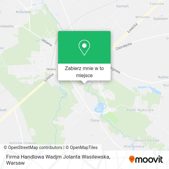 Mapa Firma Handlowa Wadjm Jolanta Wasilewska