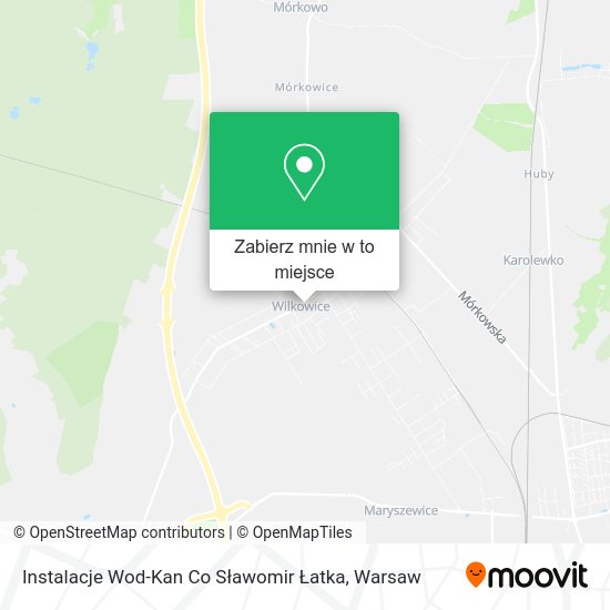 Mapa Instalacje Wod-Kan Co Sławomir Łatka