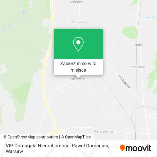 Mapa VIP Domagała Nieruchomości Paweł Domagała