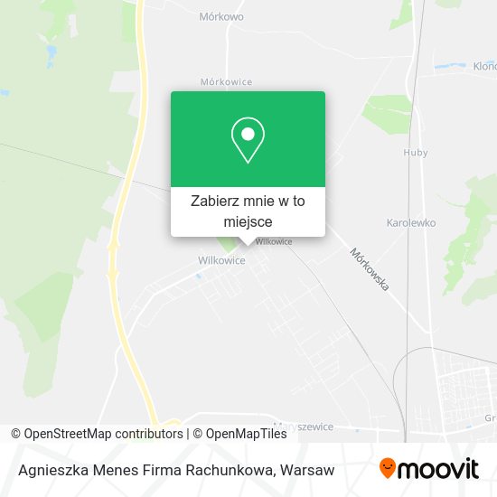 Mapa Agnieszka Menes Firma Rachunkowa