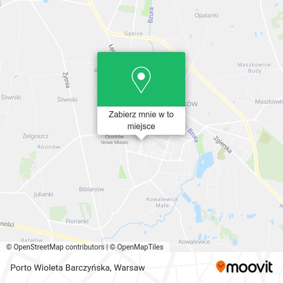 Mapa Porto Wioleta Barczyńska