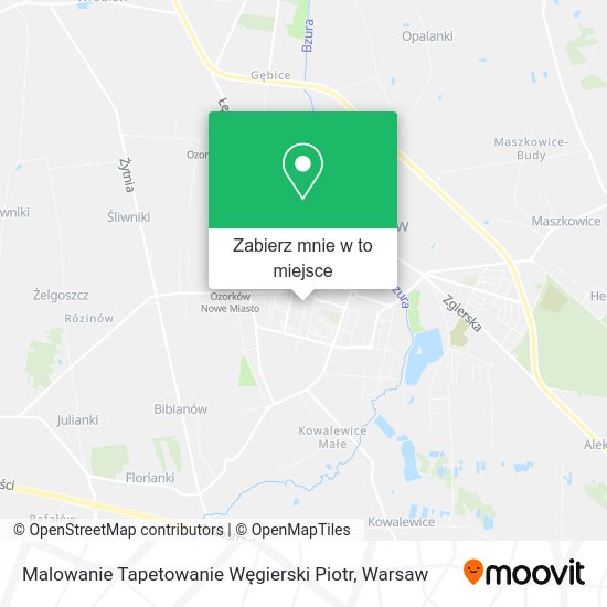 Mapa Malowanie Tapetowanie Węgierski Piotr