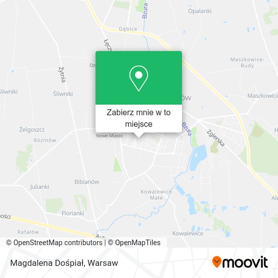 Mapa Magdalena Dośpiał