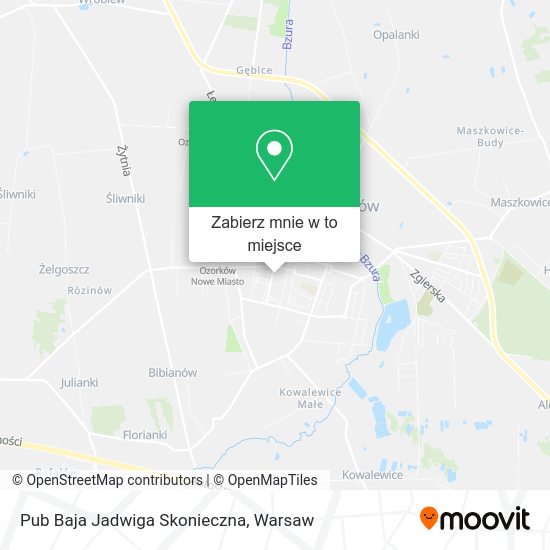 Mapa Pub Baja Jadwiga Skonieczna