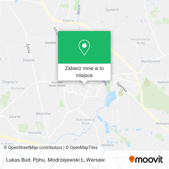 Mapa Lukas Bud. Pphu. Modrzejewski Ł