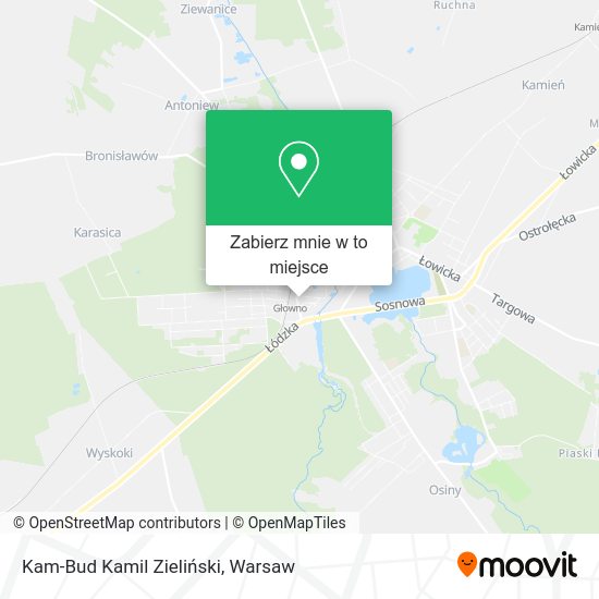 Mapa Kam-Bud Kamil Zieliński