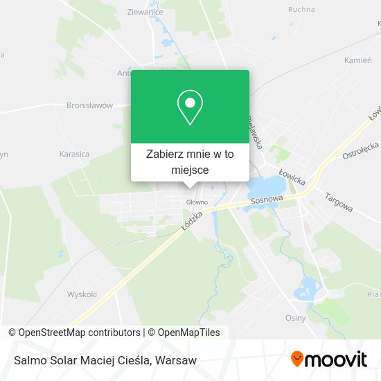 Mapa Salmo Solar Maciej Cieśla