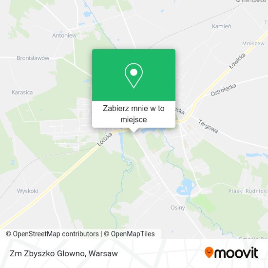 Mapa Zm Zbyszko Glowno