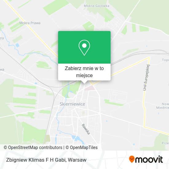 Mapa Zbigniew Klimas F H Gabi