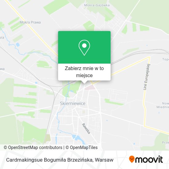 Mapa Cardmakingsue Bogumiła Brzezińska