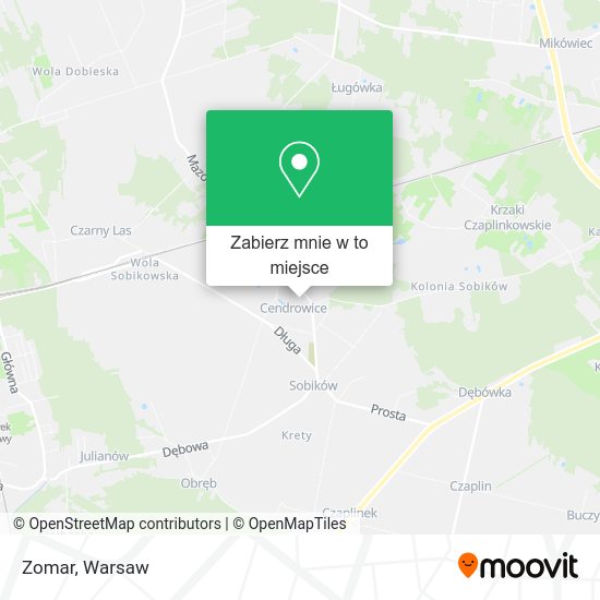 Mapa Zomar