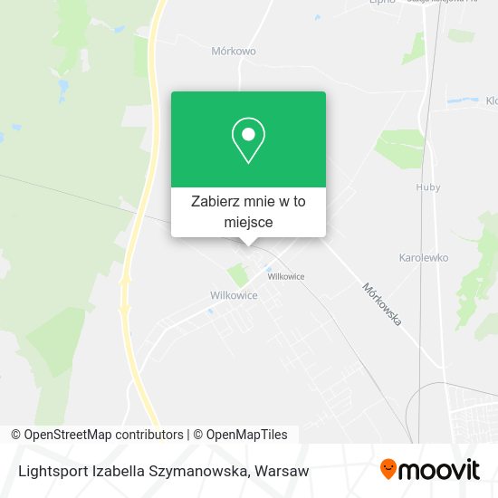 Mapa Lightsport Izabella Szymanowska