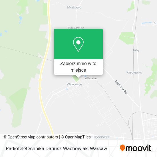 Mapa Radioteletechnika Dariusz Wachowiak