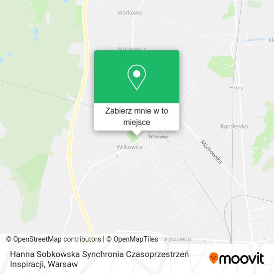 Mapa Hanna Sobkowska Synchronia Czasoprzestrzeń Inspiracji