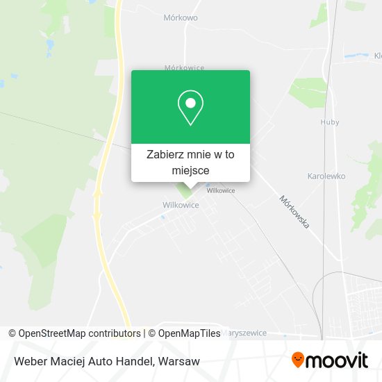 Mapa Weber Maciej Auto Handel