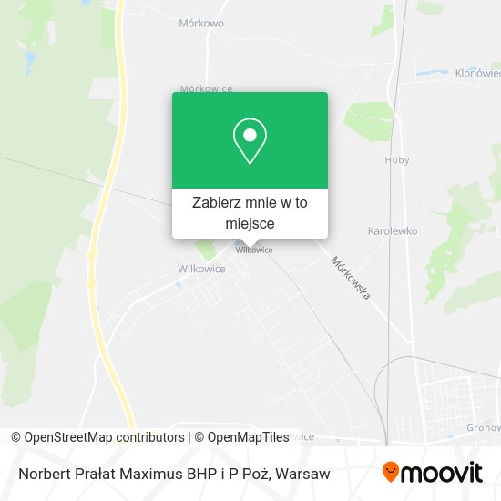 Mapa Norbert Prałat Maximus BHP i P Poż