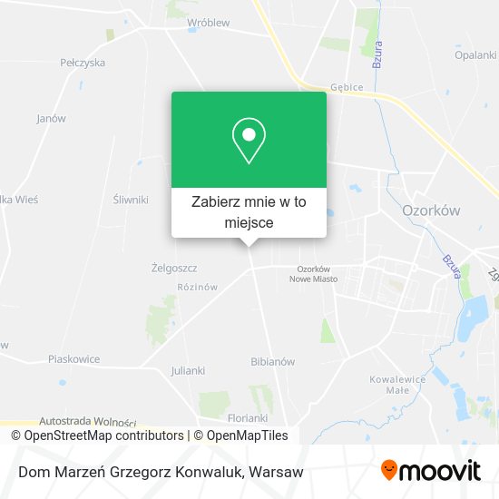 Mapa Dom Marzeń Grzegorz Konwaluk