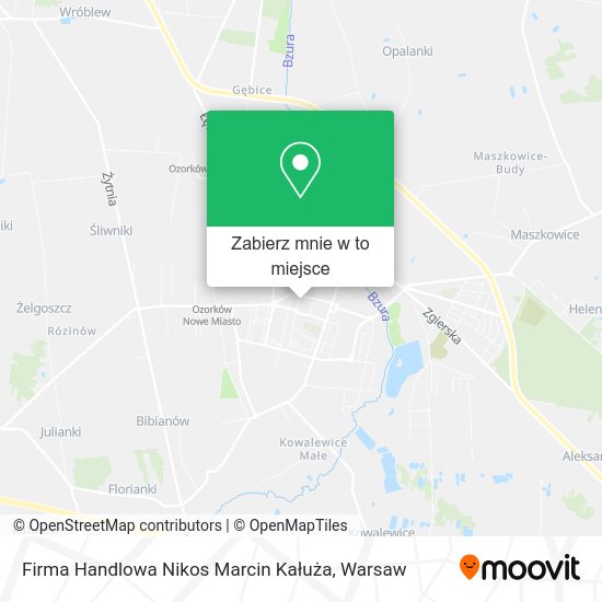 Mapa Firma Handlowa Nikos Marcin Kałuża