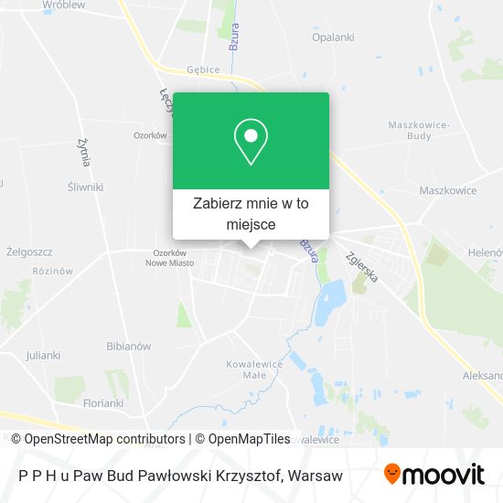 Mapa P P H u Paw Bud Pawłowski Krzysztof