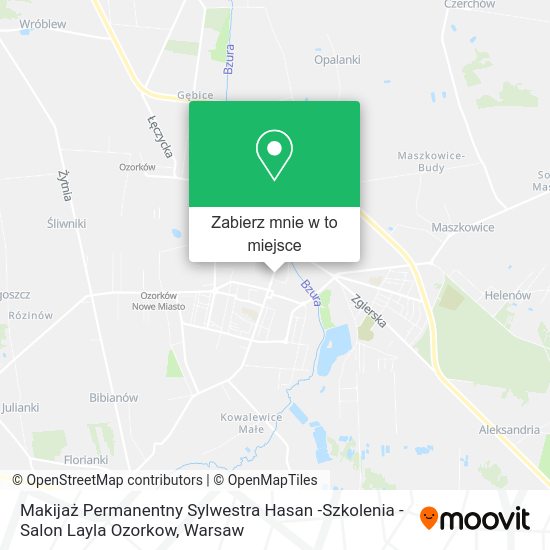 Mapa Makijaż Permanentny Sylwestra Hasan -Szkolenia -Salon Layla Ozorkow