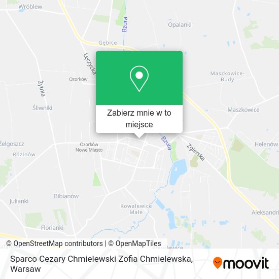 Mapa Sparco Cezary Chmielewski Zofia Chmielewska