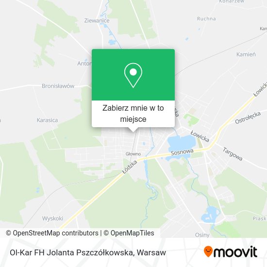 Mapa Ol-Kar FH Jolanta Pszczółkowska