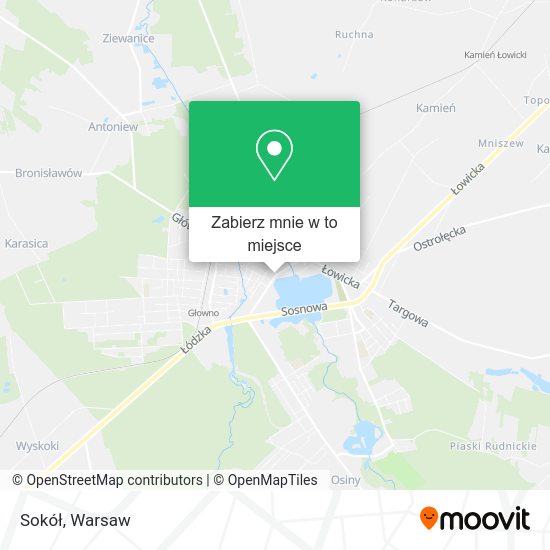 Mapa Sokół