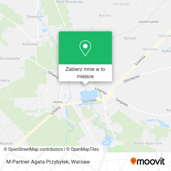 Mapa M-Partner Agata Przybyłek