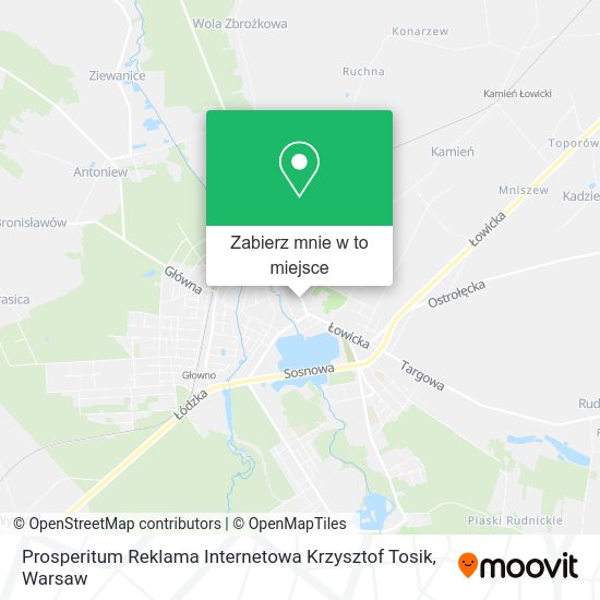 Mapa Prosperitum Reklama Internetowa Krzysztof Tosik