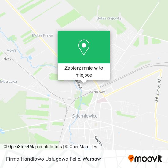 Mapa Firma Handlowo Usługowa Felix