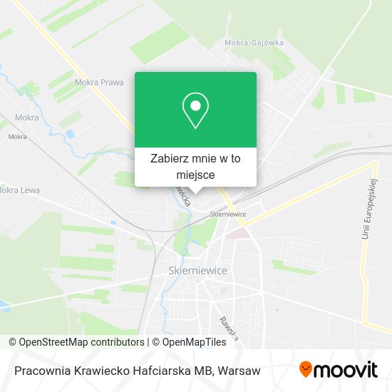 Mapa Pracownia Krawiecko Hafciarska MB