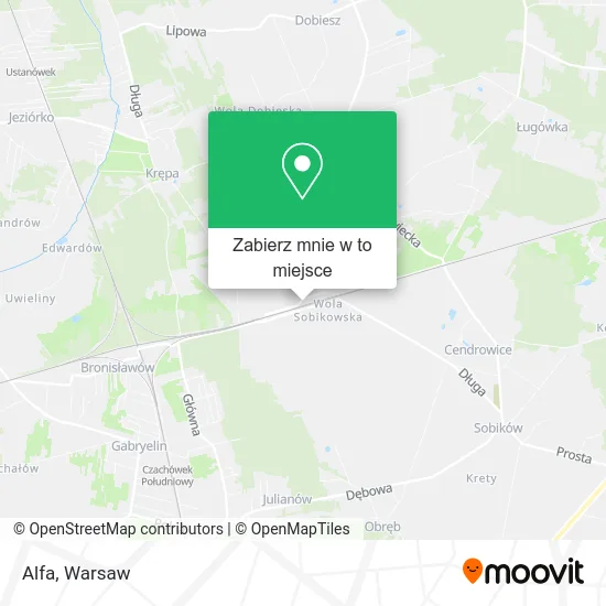 Mapa Alfa