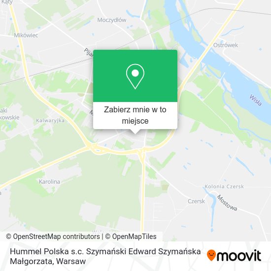 Mapa Hummel Polska s.c. Szymański Edward Szymańska Małgorzata