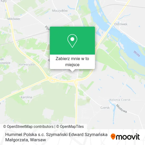 Mapa Hummel Polska s.c. Szymański Edward Szymańska Małgorzata