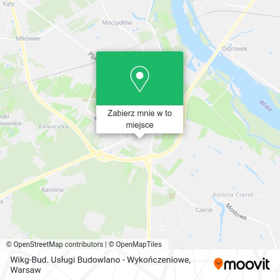 Mapa Wikg-Bud. Usługi Budowlano - Wykończeniowe