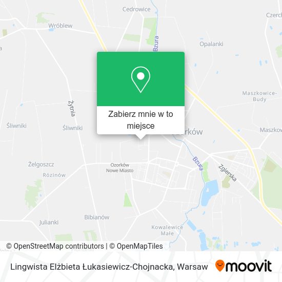 Mapa Lingwista Elżbieta Łukasiewicz-Chojnacka