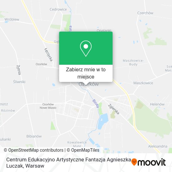 Mapa Centrum Edukacyjno Artystyczne Fantazja Agnieszka Luczak