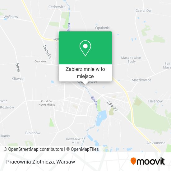 Mapa Pracownia Zlotnicza