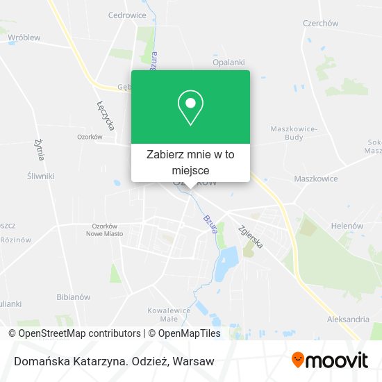 Mapa Domańska Katarzyna. Odzież